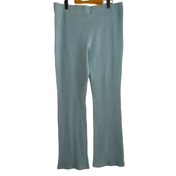 Wilfred Parker Pant Waffle Knit Organic Cotton Lounge Pants in Dream Blue XL - Picture 6 of 7